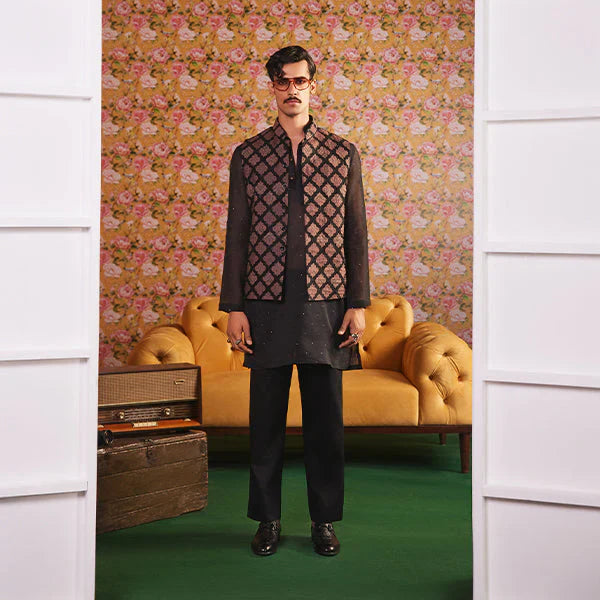 NEHRU JACKET SET