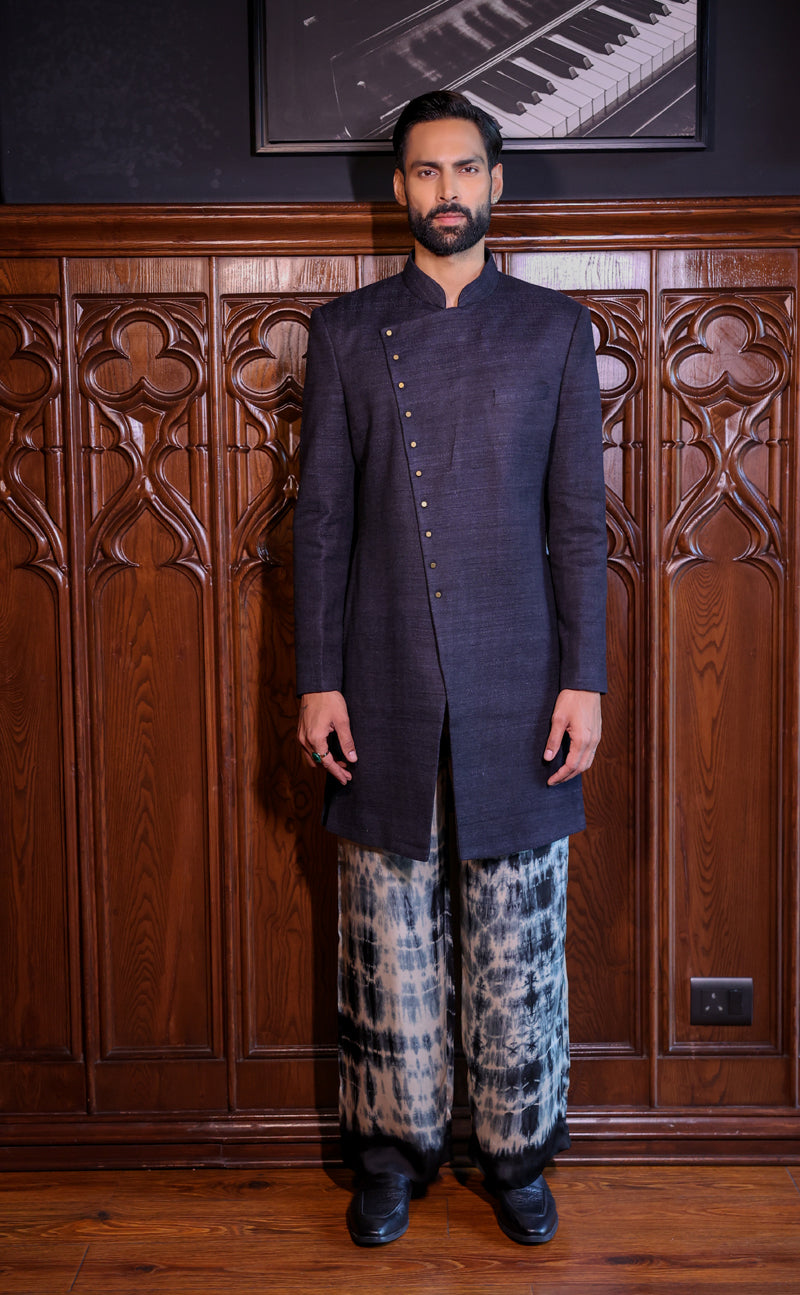 Black Angrakha Indowstern Set