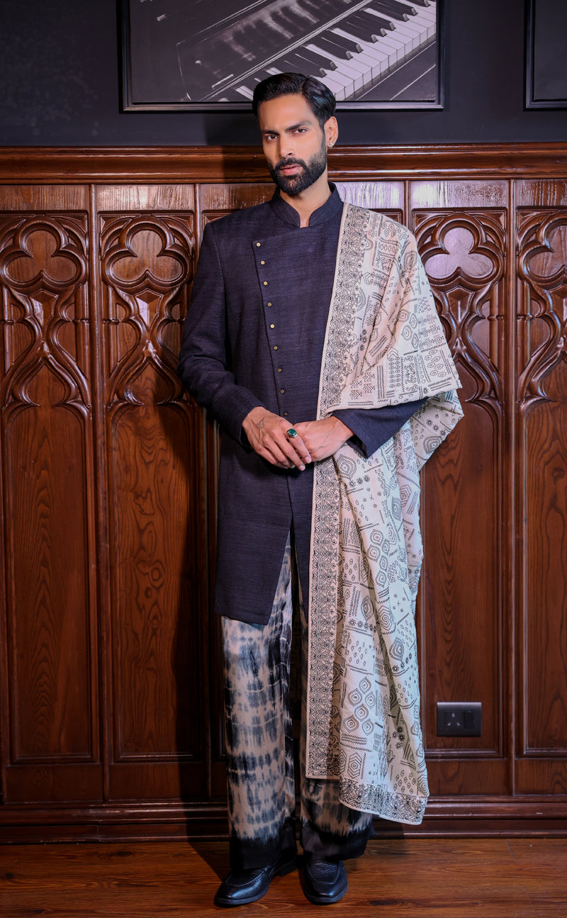 Black Angrakha Indowstern Set