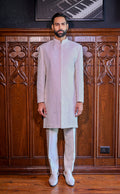White Sherwani Set
