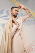 Beige Indowestern Set