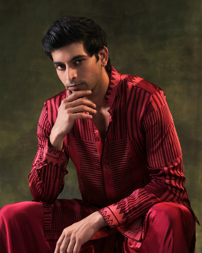 Printed Kurta Set