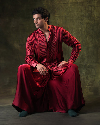 Printed Kurta Set