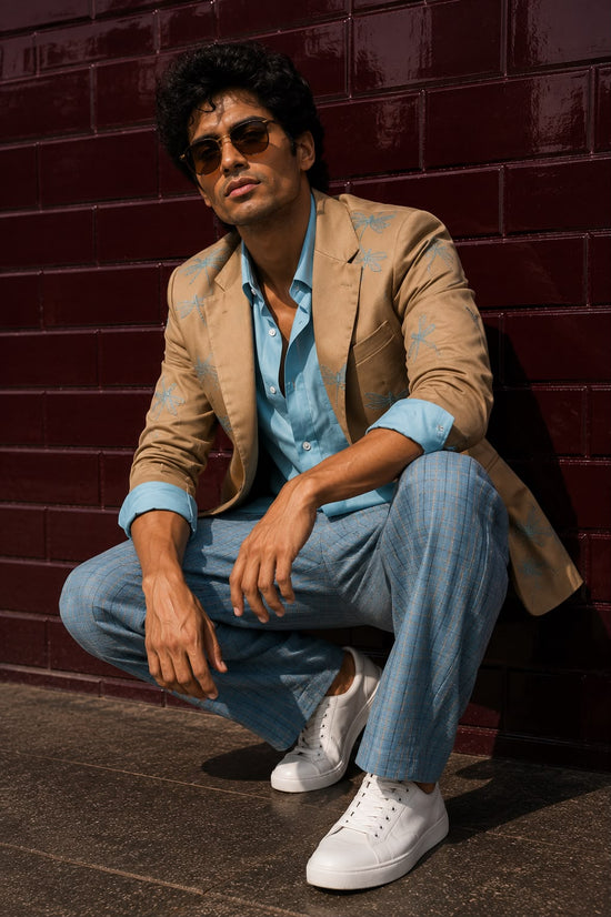 Beige Suit