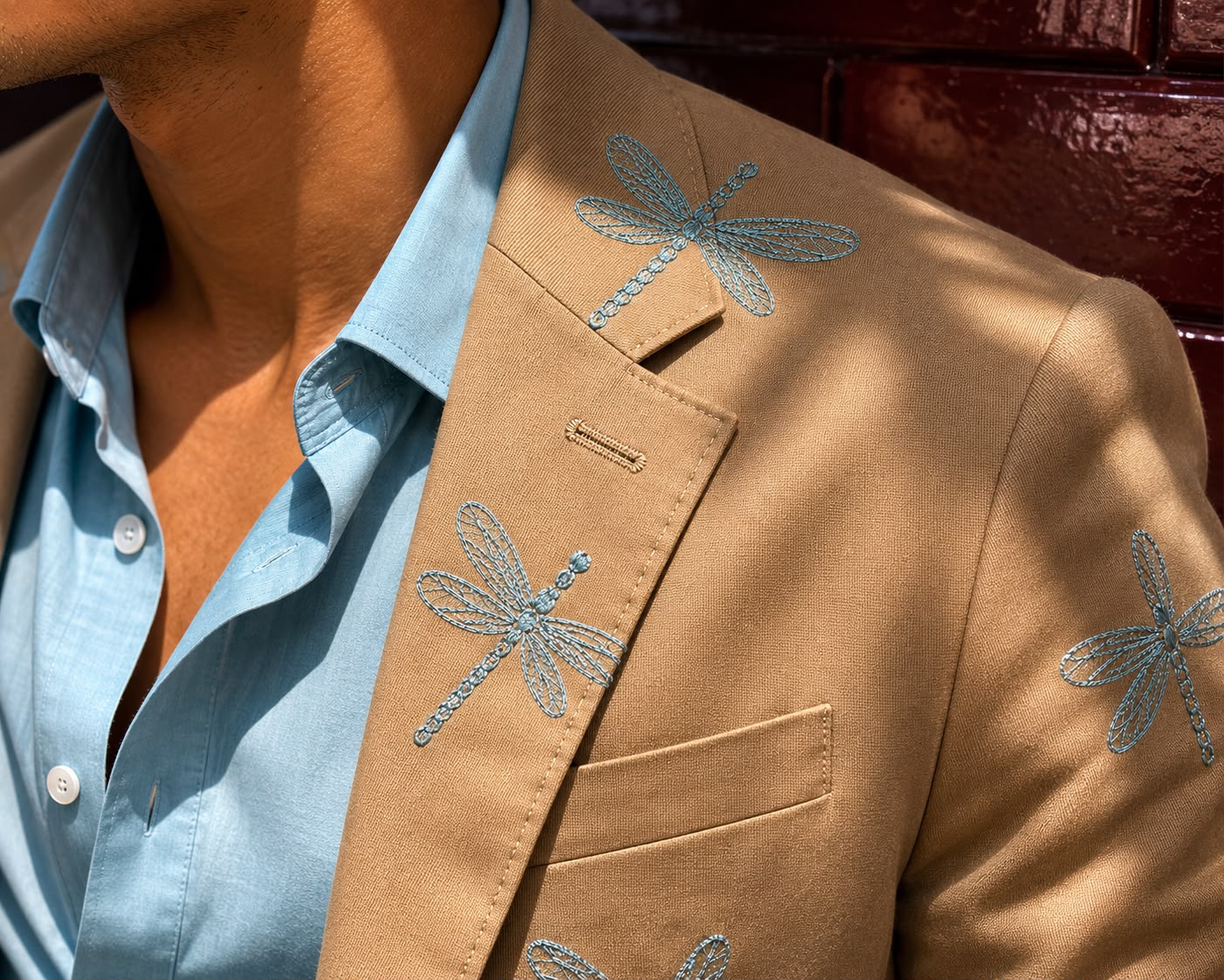 Beige Suit