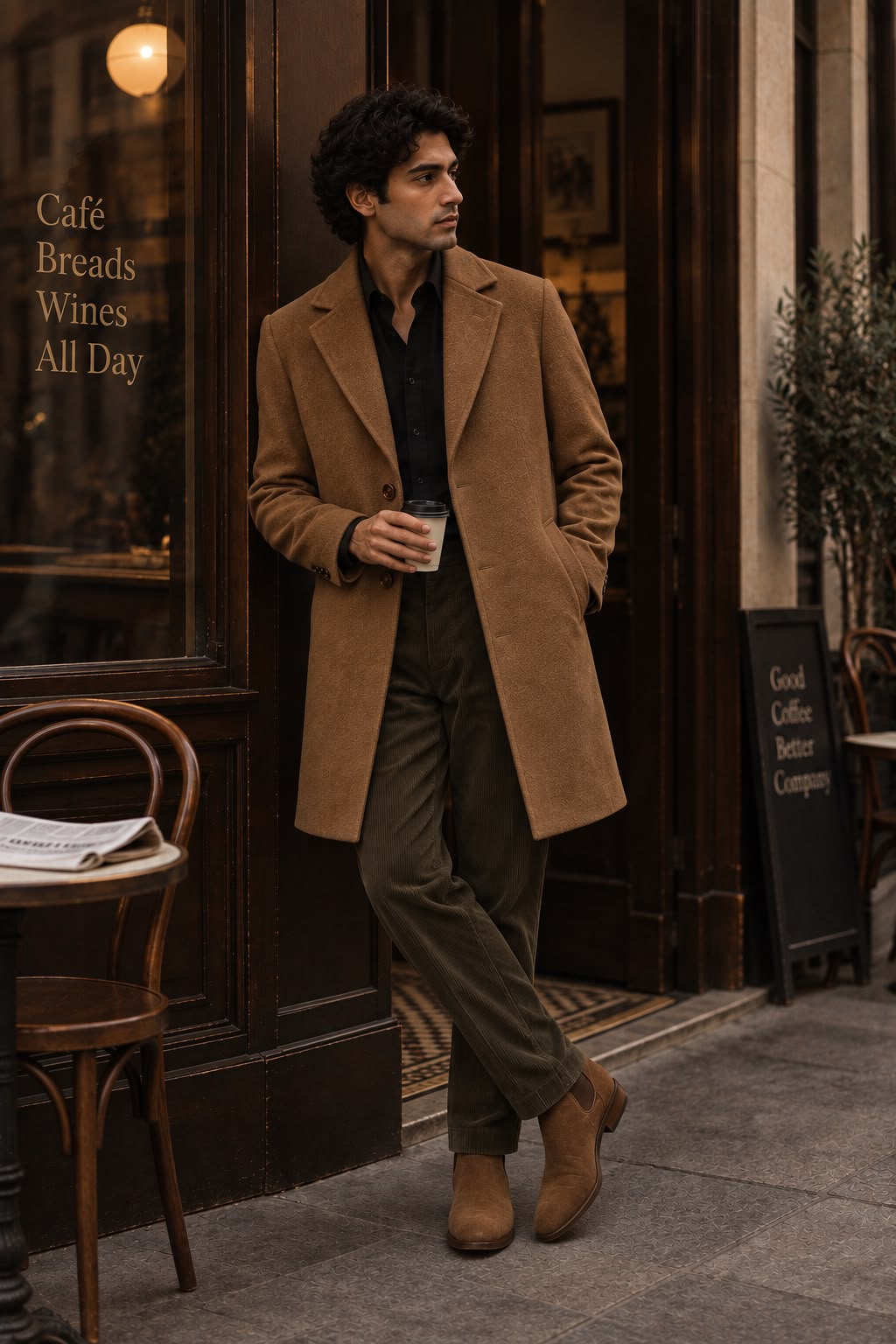 Brown Trench Coat