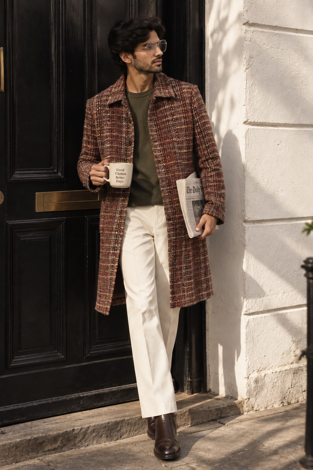 Red Trench Coat
