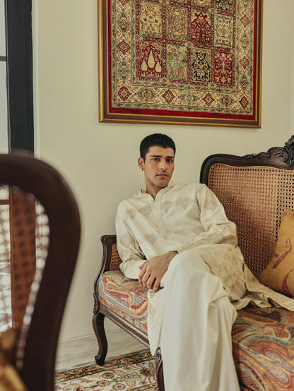 Ivory Dori Kurta Set