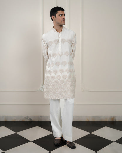Ivory Dori Kurta Set