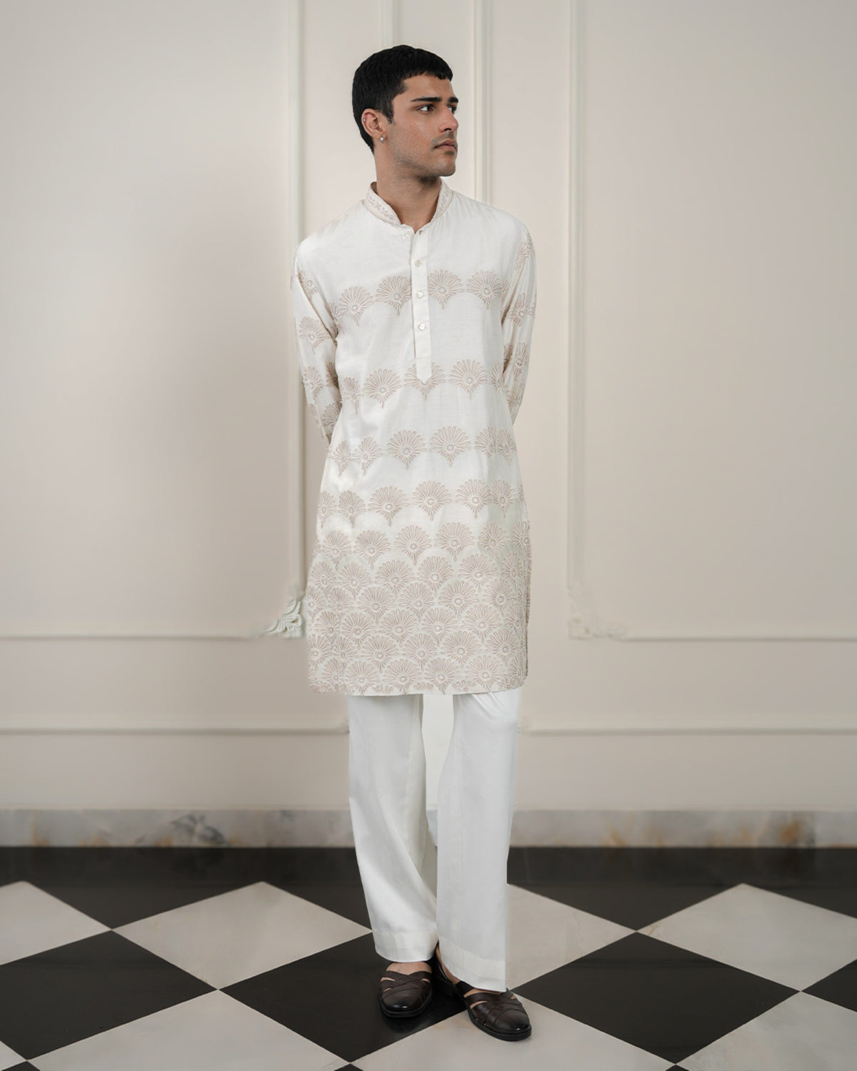 Ivory Dori Kurta Set