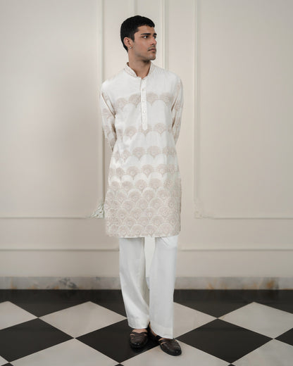 Ivory Dori Kurta Set