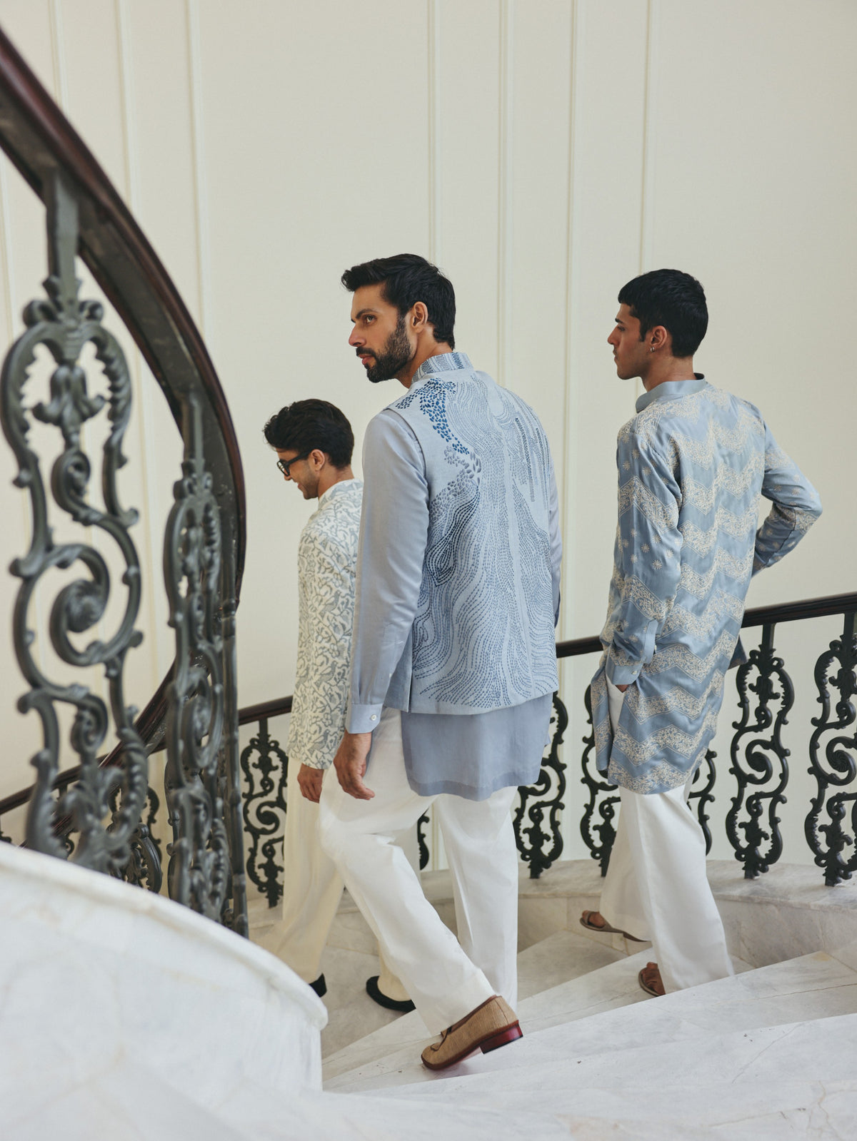 Blue Dori Kurta Set