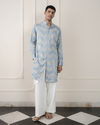Blue Dori Kurta Set