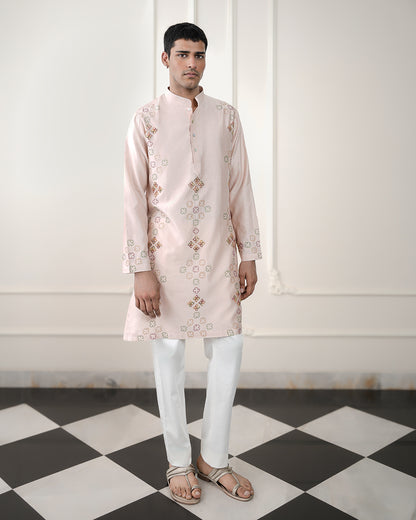 Pink Kurta Set