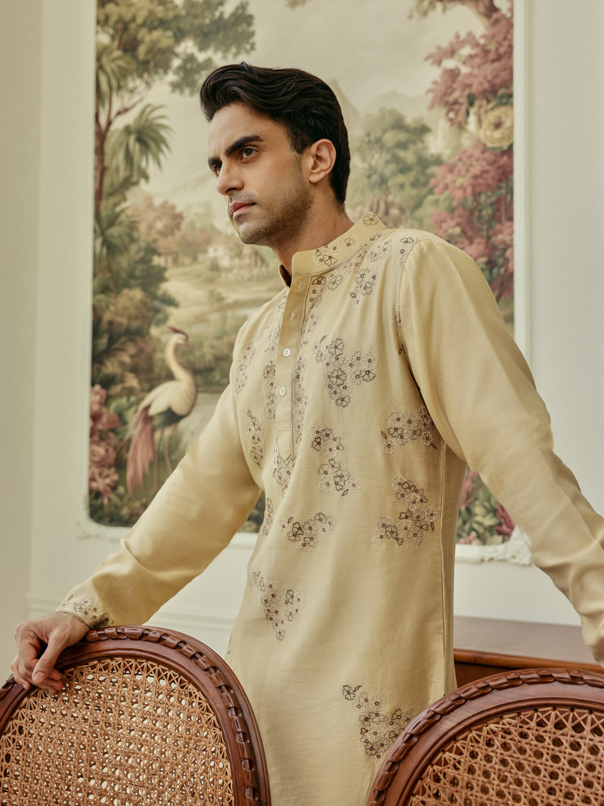 Green Kurta Set