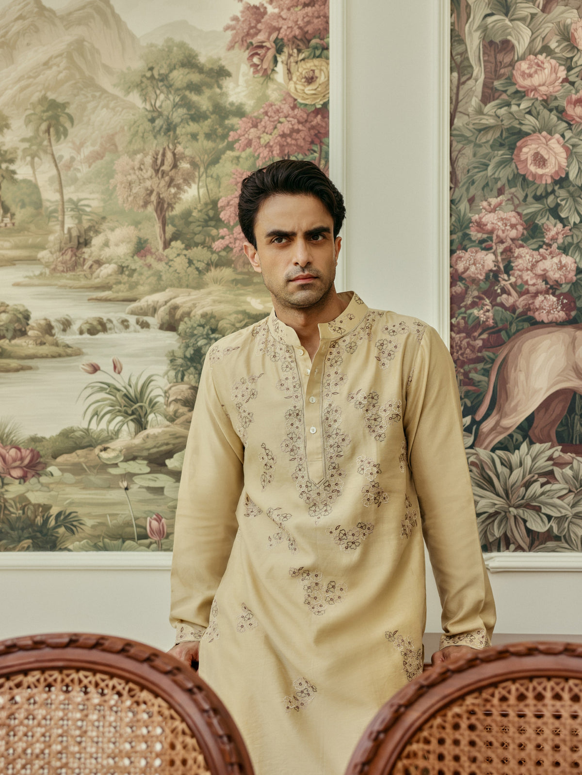 Green Kurta Set