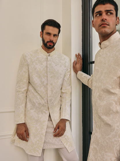 Ivory Dori Sherwani Set