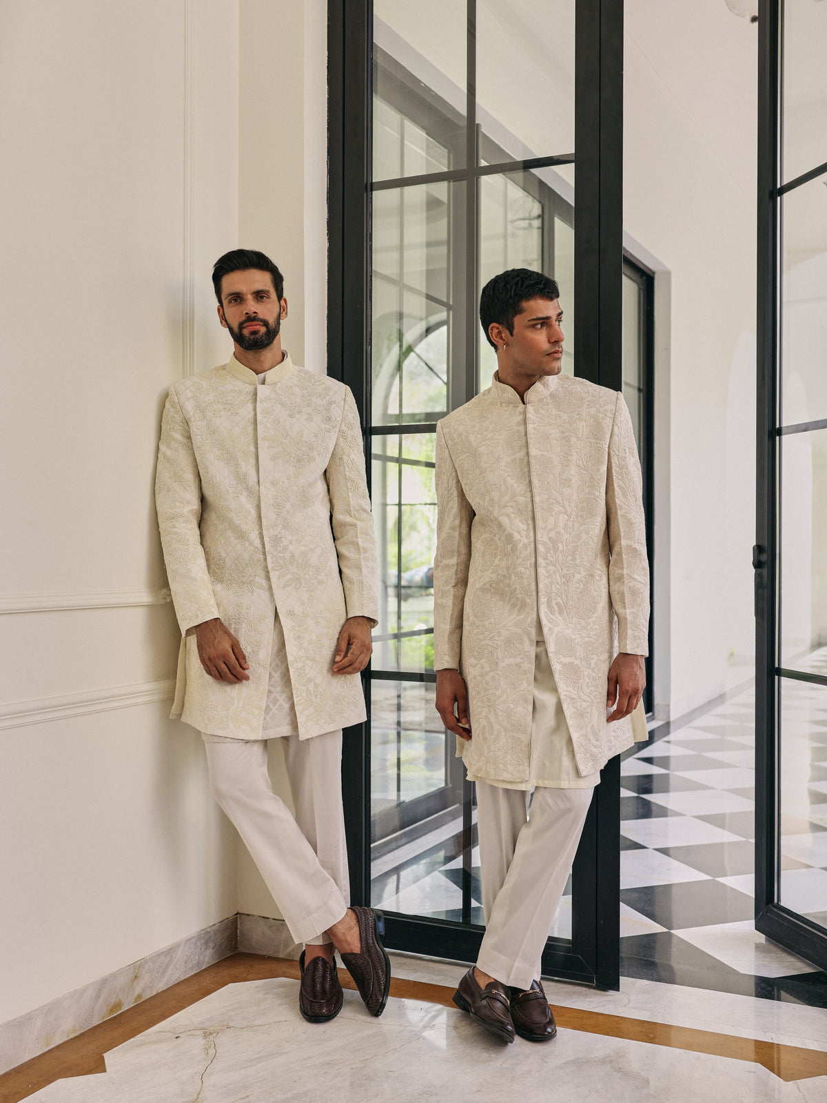 Ivory Dori Sherwani Set
