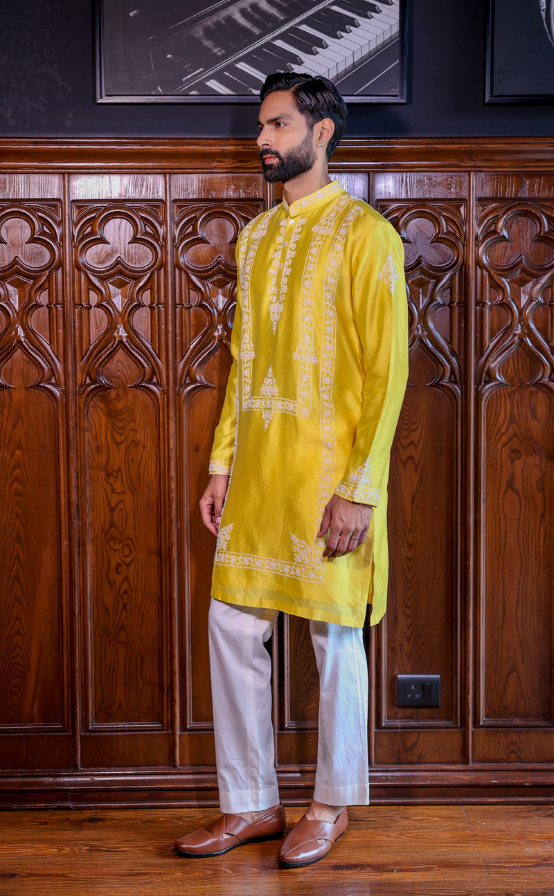 Yellow Kurta Set