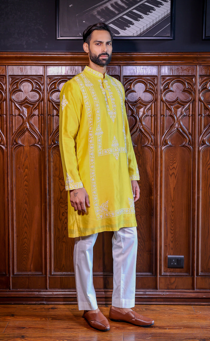 Yellow Kurta Set