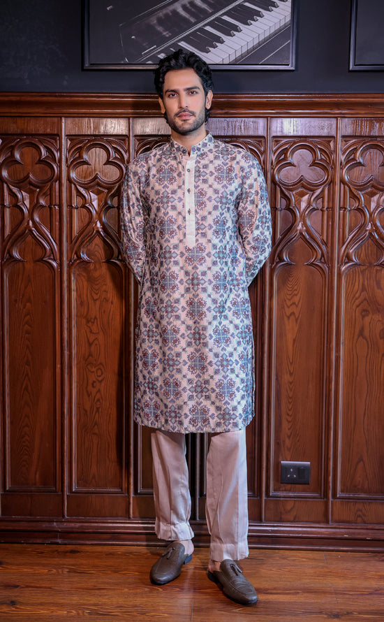 Champenge Cross Stich Kurta Set