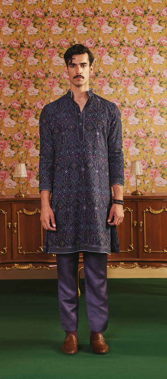 Blue kurta Set