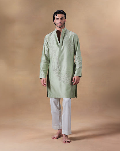 Sage Green Kurta Set