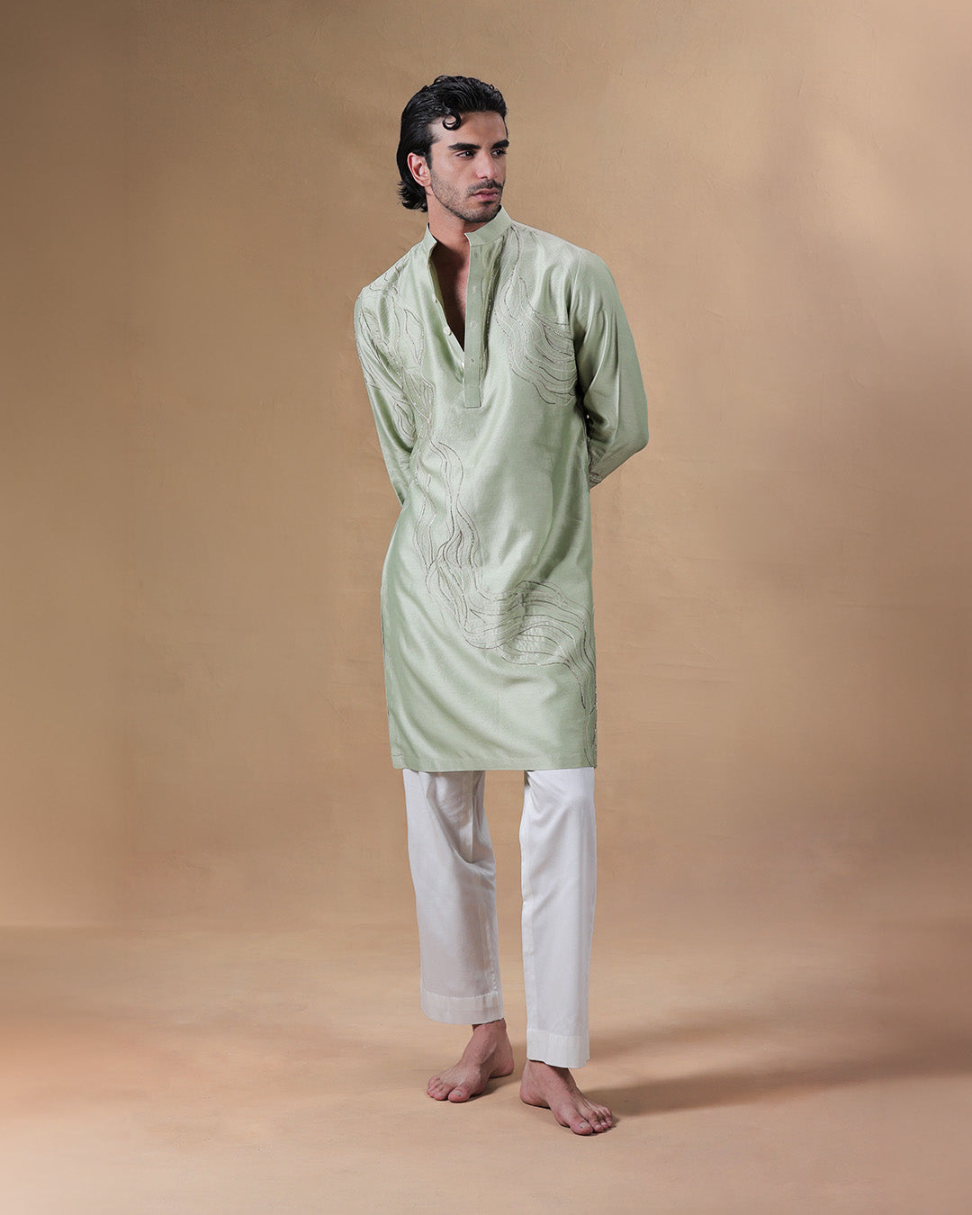 Sage Green Kurta Set