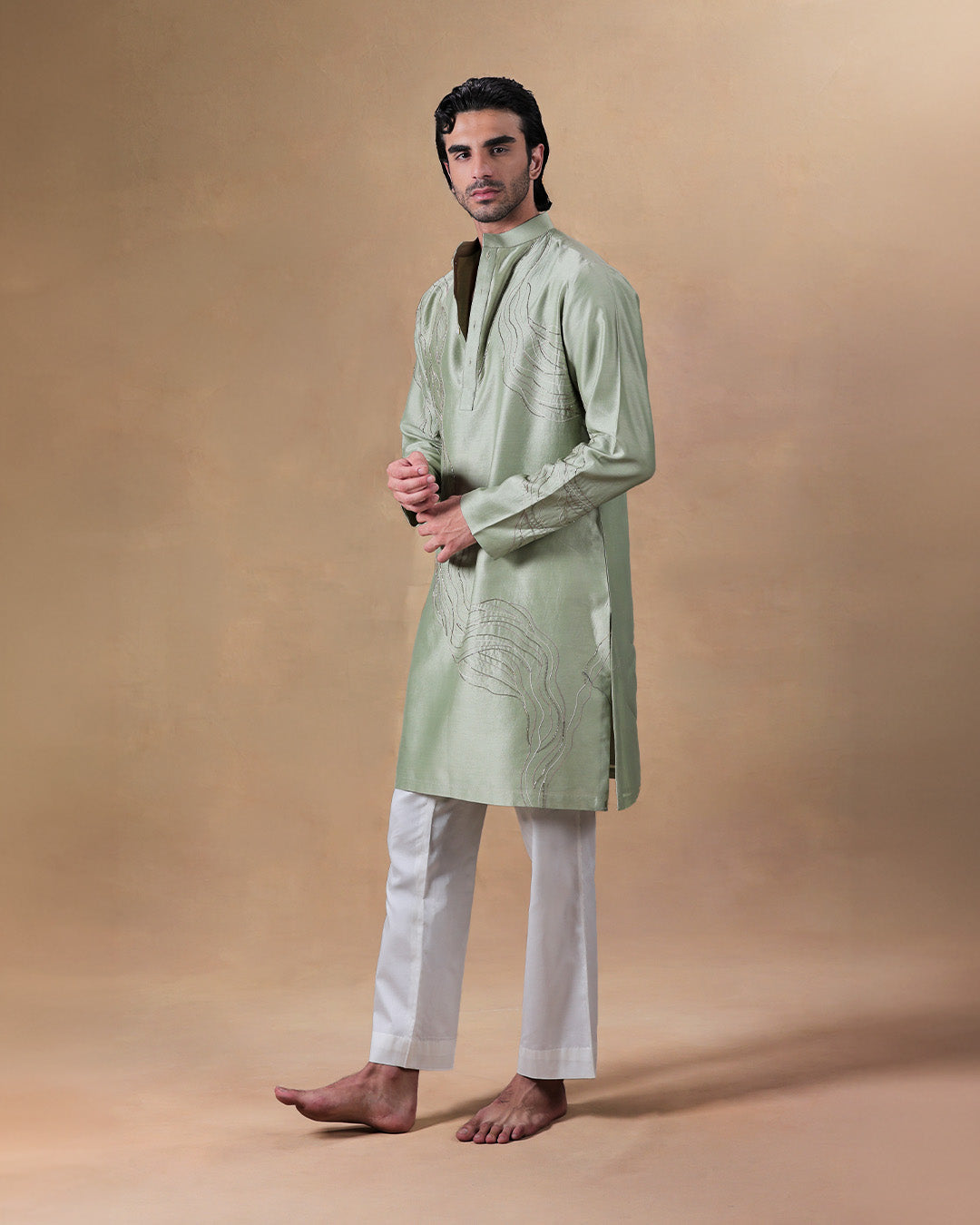 Sage Green Kurta Set