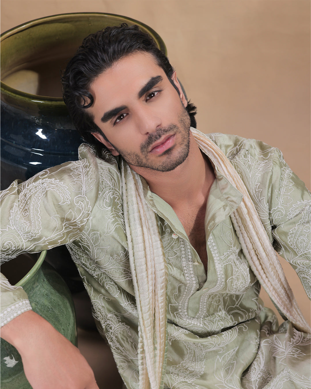 Grreen Kurta Set