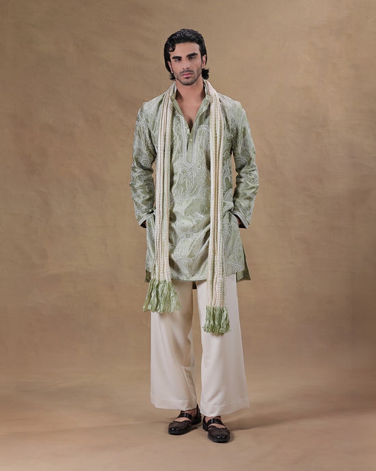 Grreen Kurta Set