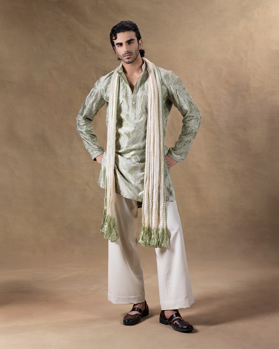Grreen Kurta Set