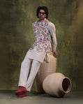 White Nehru Jacket Kurta Set